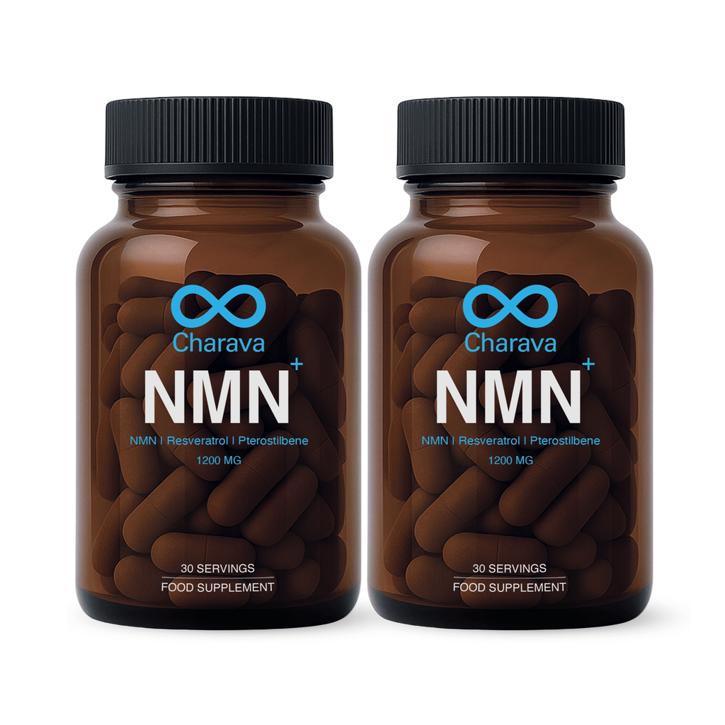 Charava UK — NMN+1200 (NMN + Resveratrol + Pterostilbene)