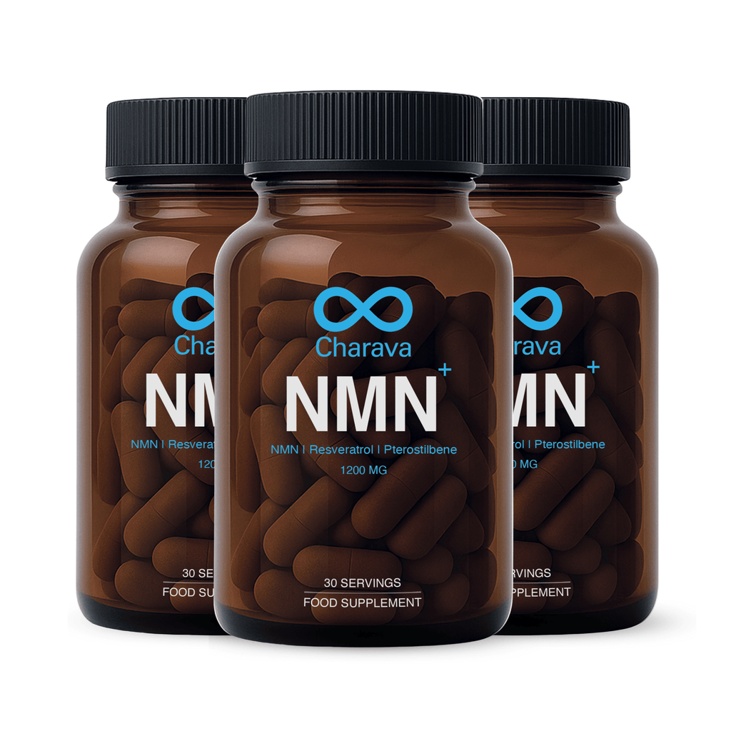 Charava UK — NMN+1200 (NMN + Resveratrol + Pterostilbene)