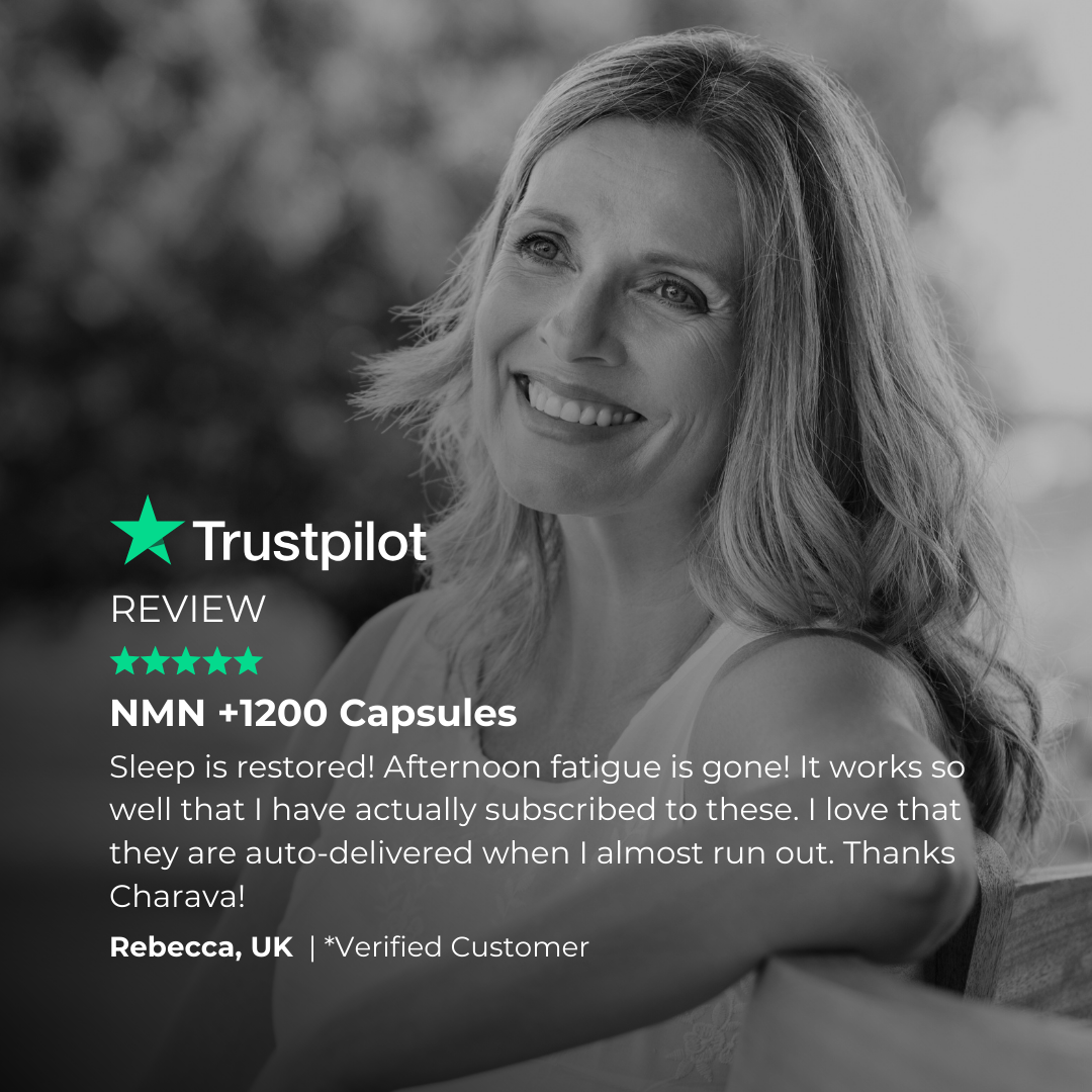 Charava UK — NMN+1200 (NMN + Resveratrol + Pterostilbene)