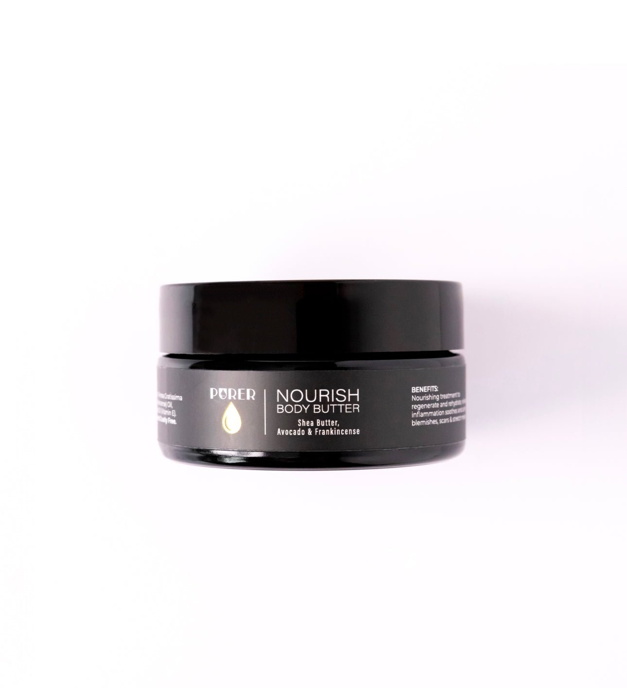 BePurer — Nourish Body Butter (Shea Butter + Avocado + Frankincense)