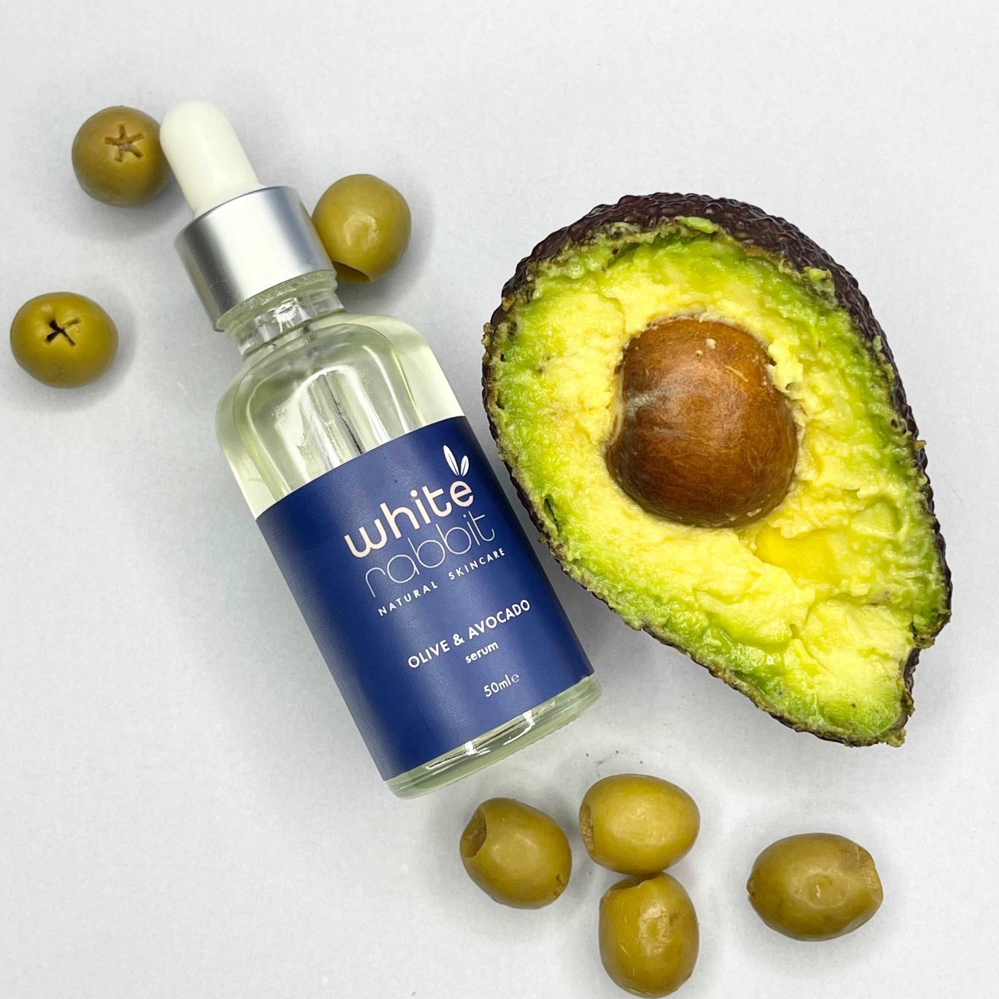 White Rabbit Skincare — Olive & Avocado Illuminating Skincare Serum (50ml)