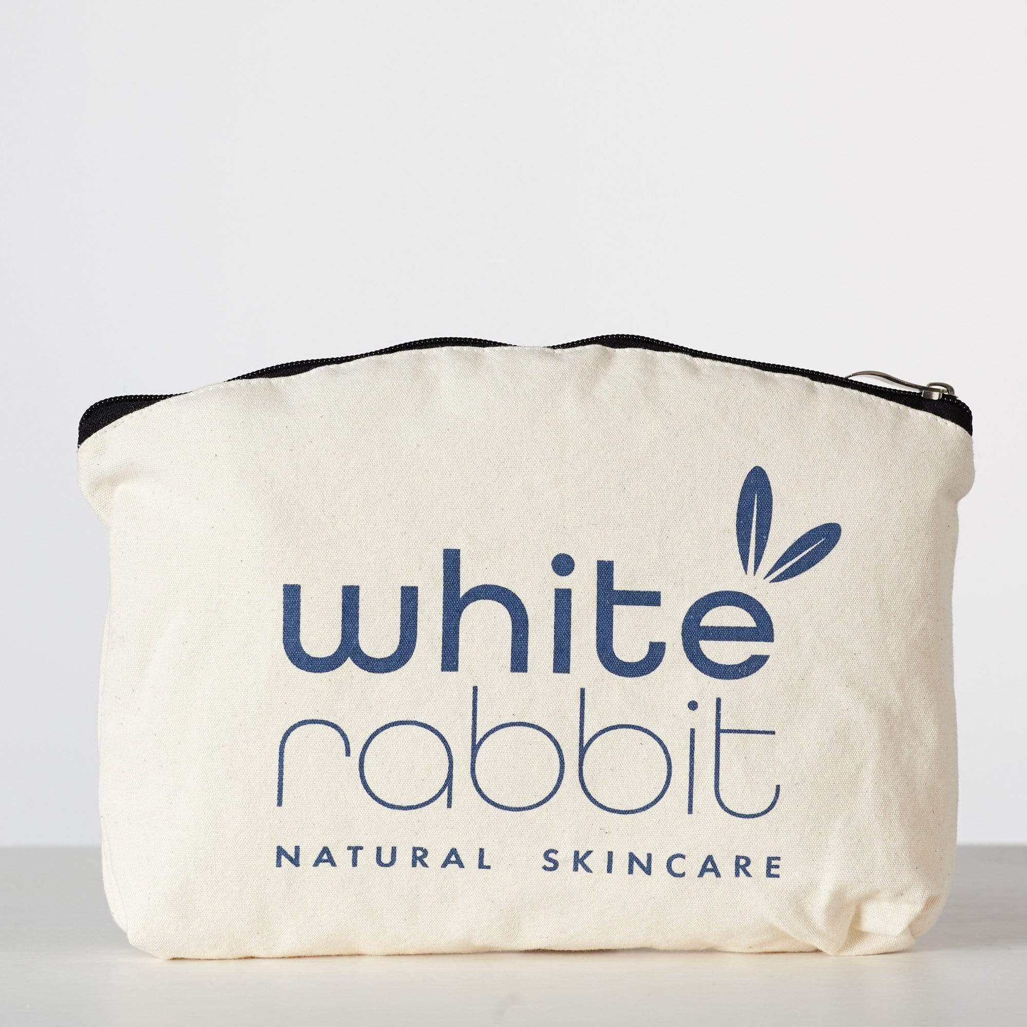 White Rabbit Skincare — Organic Cotton Cosmetic Makeup Bag