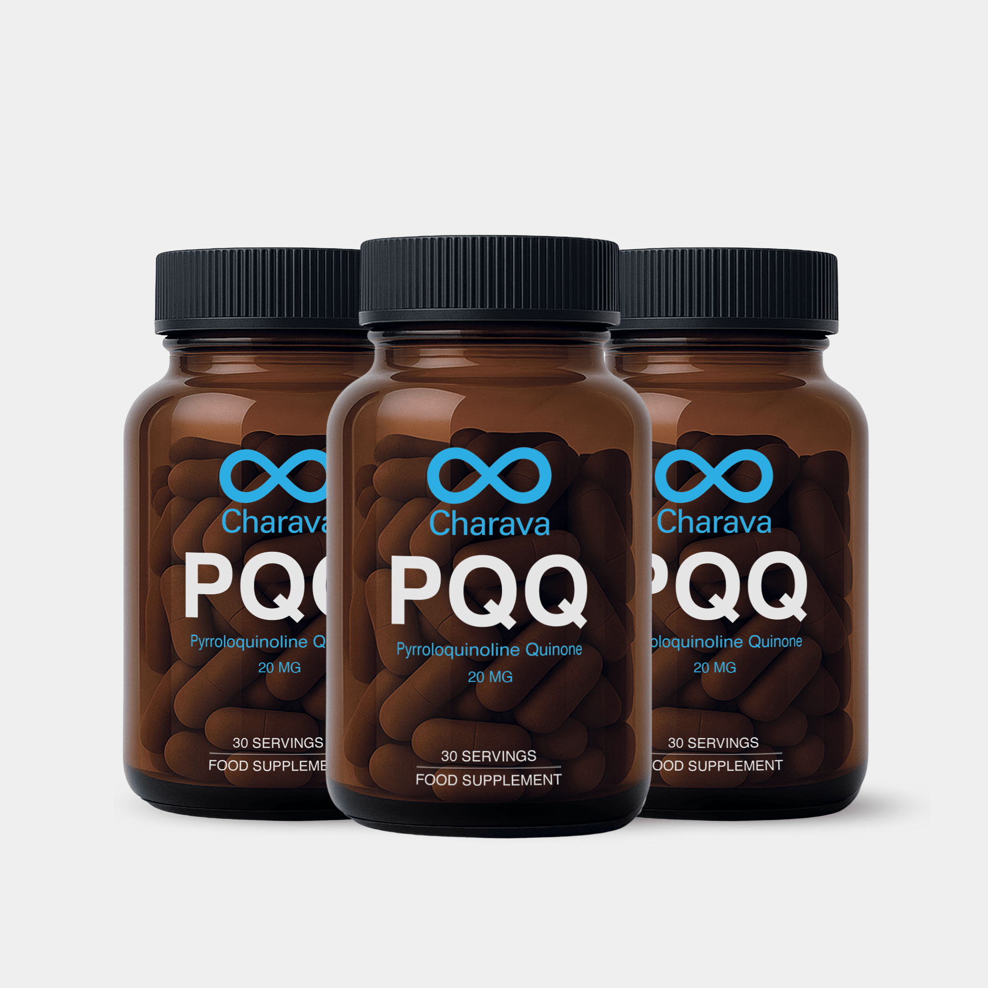 Charava UK — PQQ 20mg Capsules (Pyrroloquinoline Quinone)