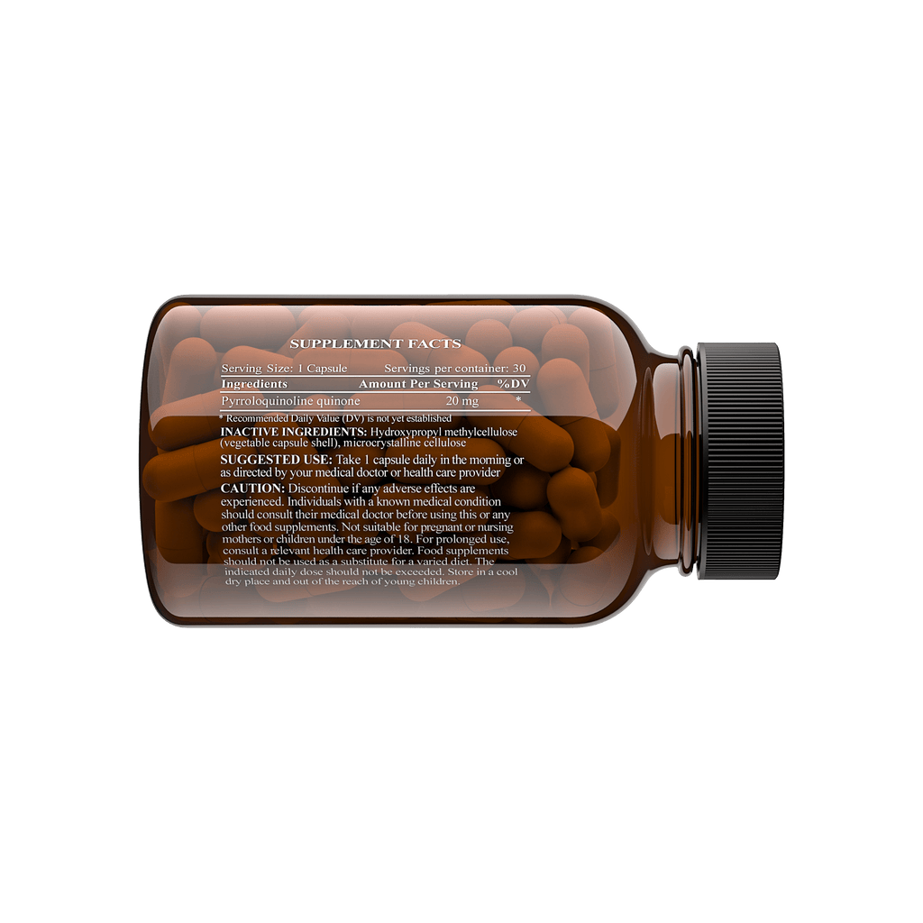 Charava UK — PQQ 20mg Capsules (Pyrroloquinoline Quinone)