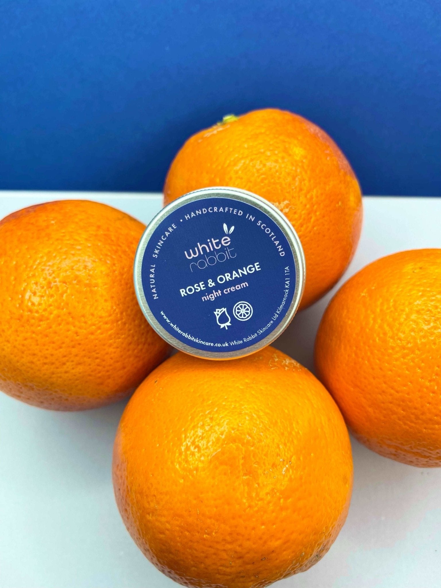 White Rabbit - Rose & Orange Rejuvenating Night Cream Moisturiser (30ml)