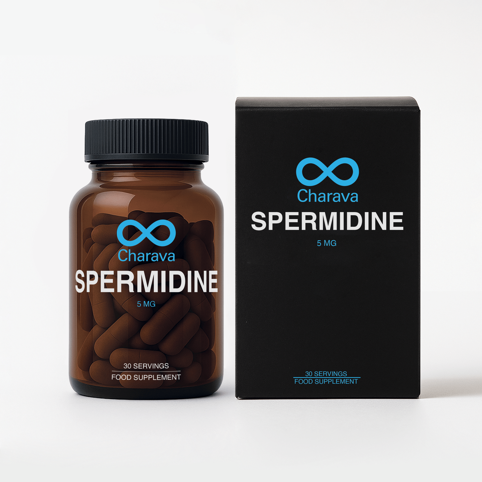 Charava UK — Spermidine 5mg Capsules