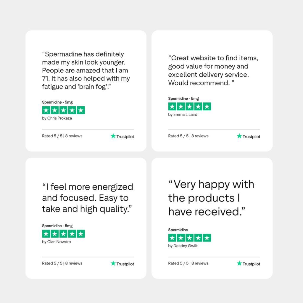 Charava UK — Spermidine 5mg Capsules