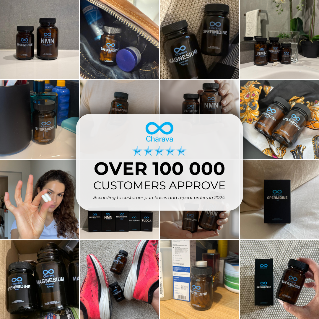 Charava UK — Spermidine 5mg Capsules