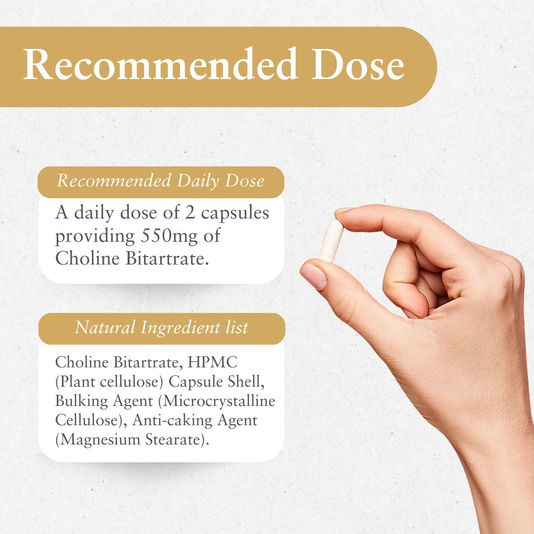 BePurer — The Choline Capsule (Choline Bitartrate)
