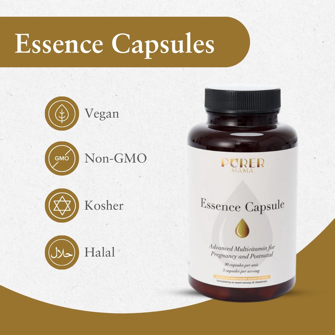 BePurer — The Essence Capsule (Prenatal & Postnatal Multivitamin + Choline)
