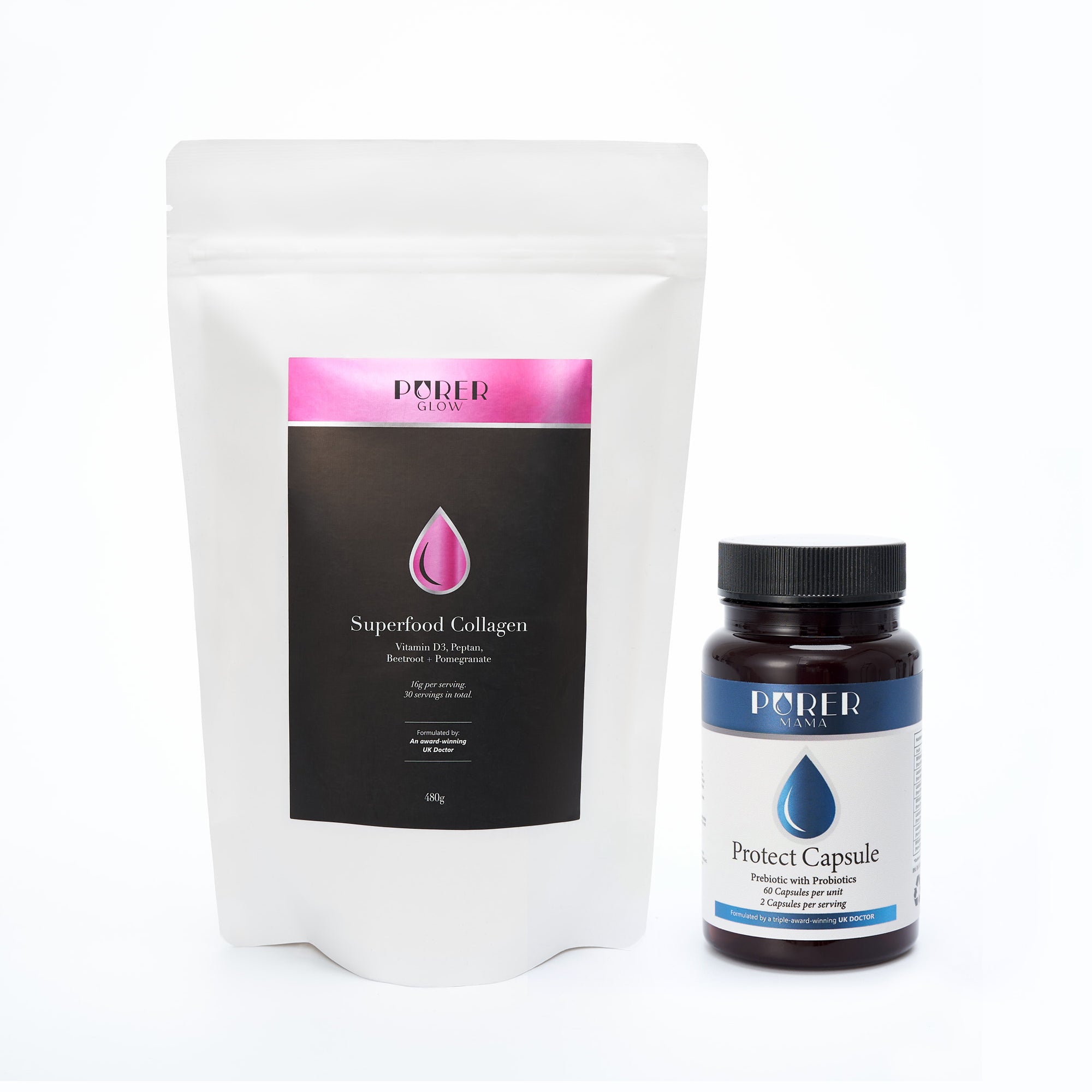 BePurer — The Skin Bundle (Purer Glow Collagen + Probiotic Capsule)
