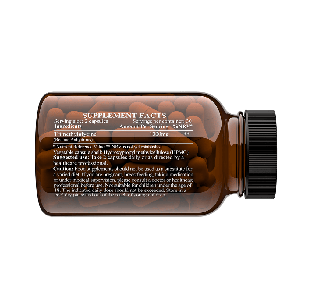 Charava UK — TMG (Trimethylglycine / Betaine) Capsules