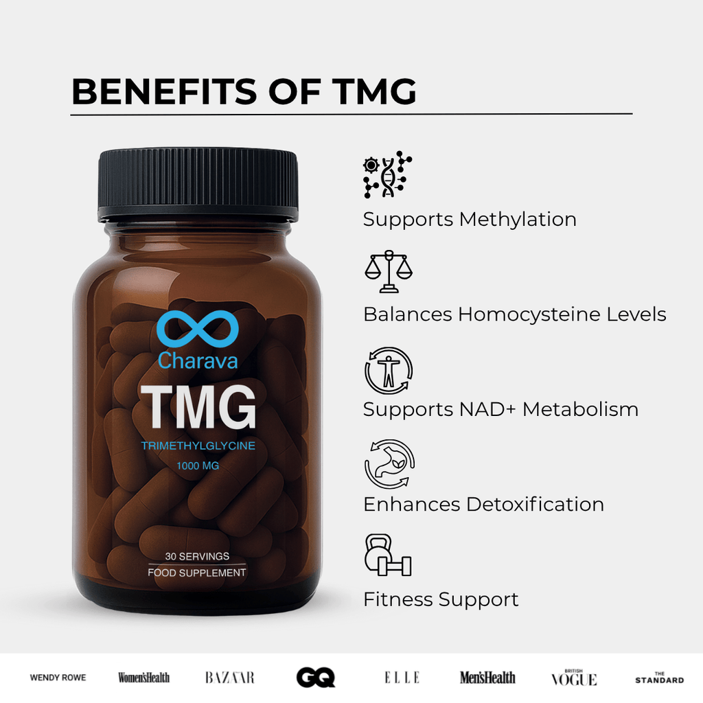 Charava UK — TMG (Trimethylglycine / Betaine) Capsules