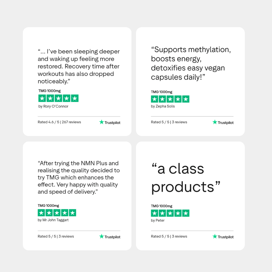 Charava UK — TMG (Trimethylglycine / Betaine) Capsules