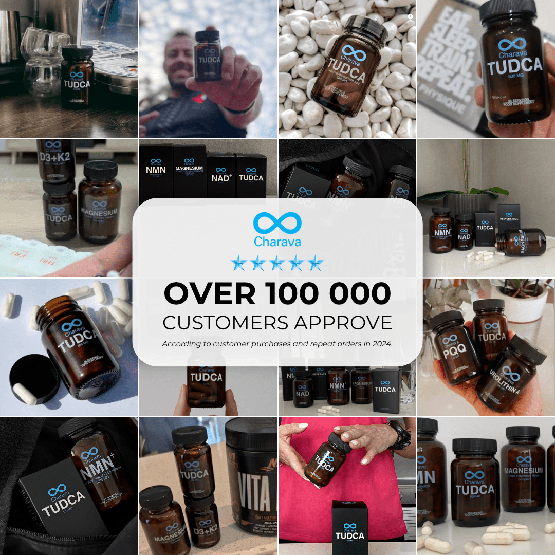 Charava UK — TUDCA (Tauroursodeoxycholic Acid) Capsules