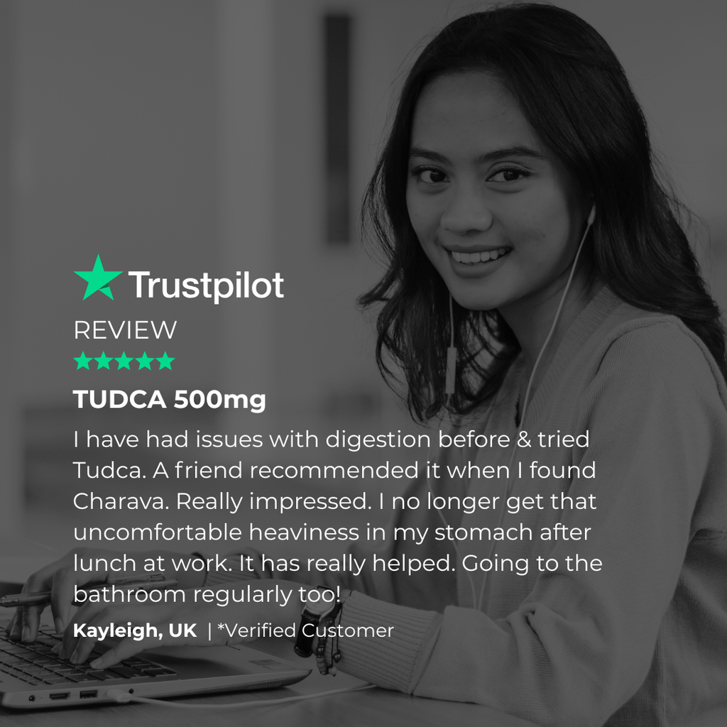 Charava UK — TUDCA (Tauroursodeoxycholic Acid) Capsules