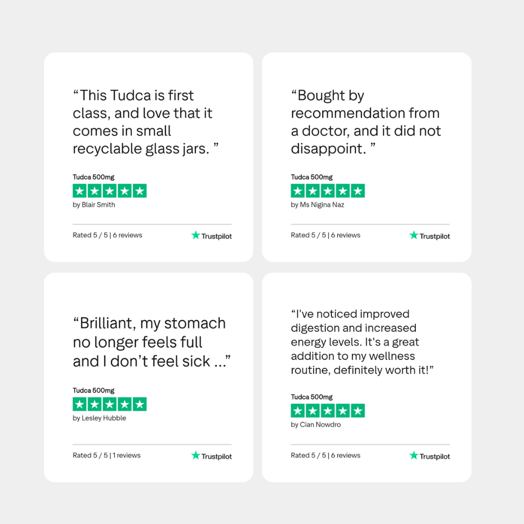 Charava UK — TUDCA (Tauroursodeoxycholic Acid) Capsules