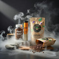 Morning Hustle Ritual - Premium Bundle " Ginger & Lemongrass Hiro Hydration & Exhale Decaf (Organic) "